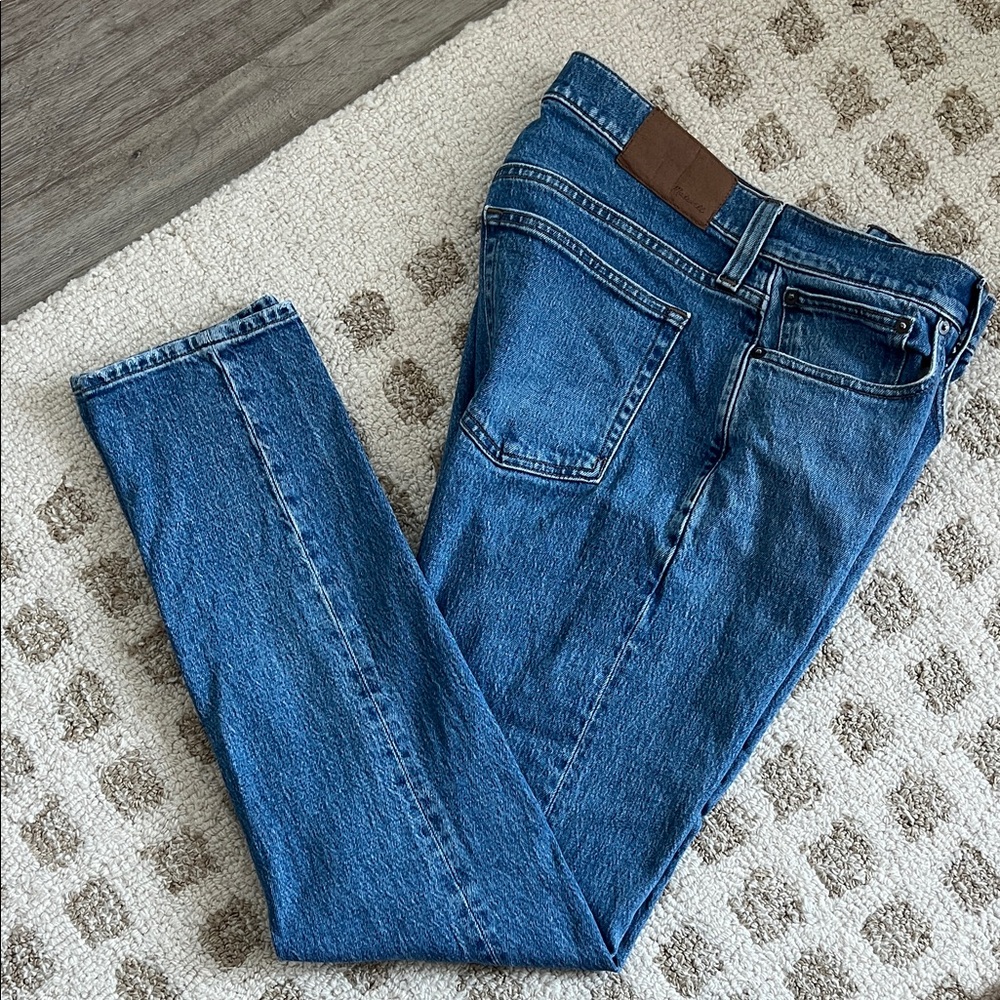 Madewell Men's Straight Blue Jeans